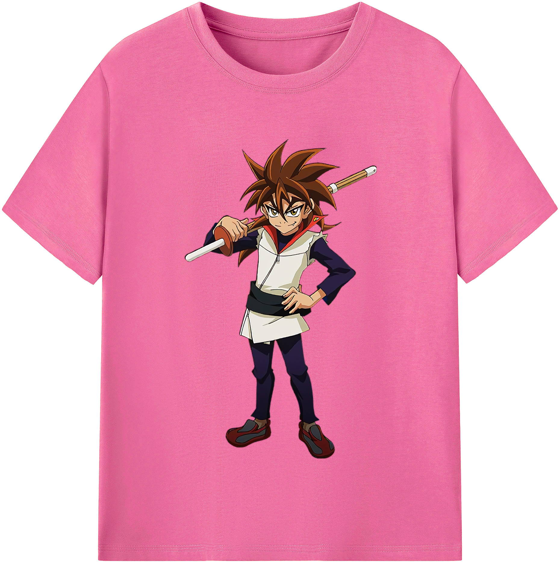 （画像用） 遊☆戯☆王 Yu-Gi-Oh! レディースカジュアルプリントTシャツ（綿100％）